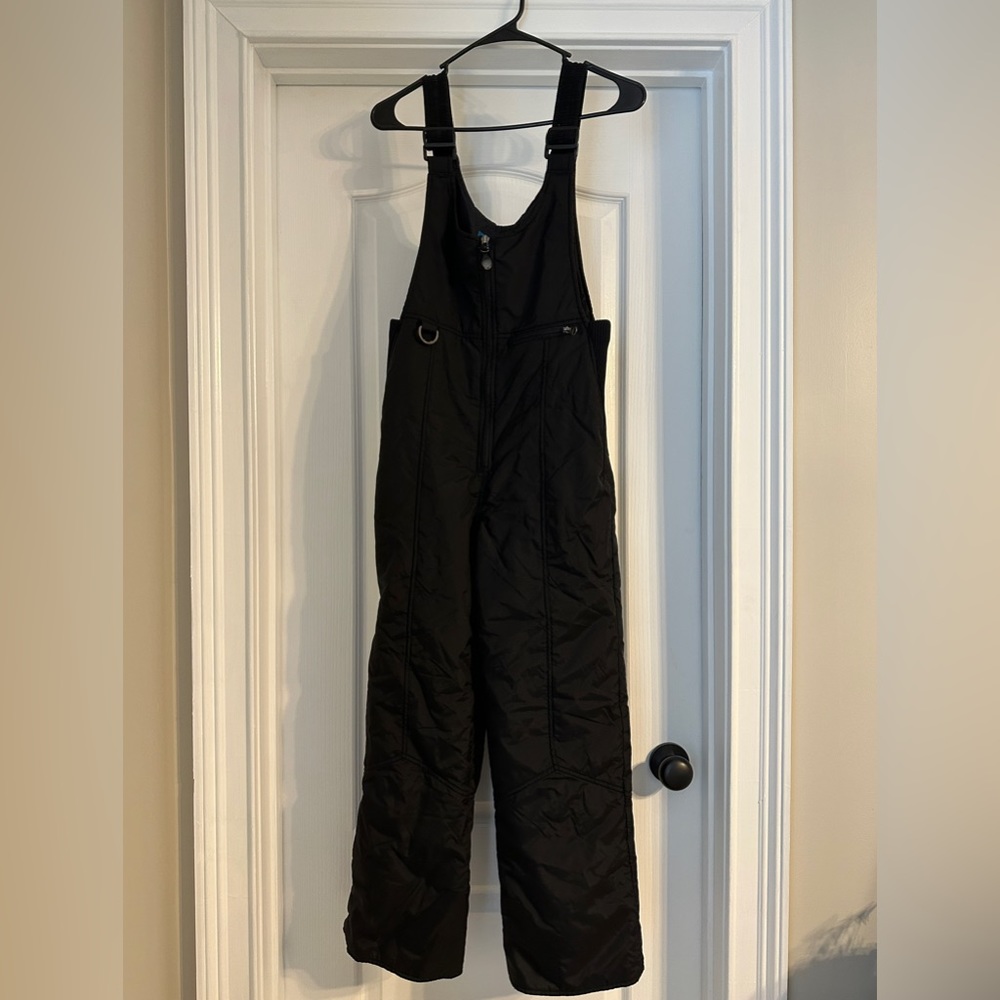 Chalet Ski Wear Black Ski Bib Size Large